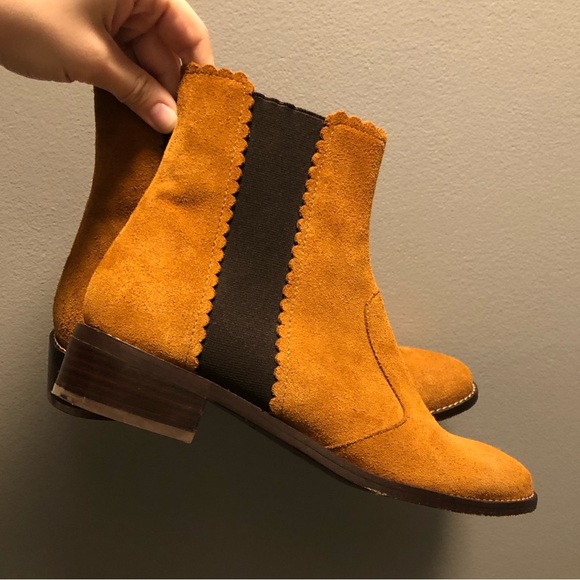 See by Chloe Brown Suede Ankle Boots - Picture 1 of 12